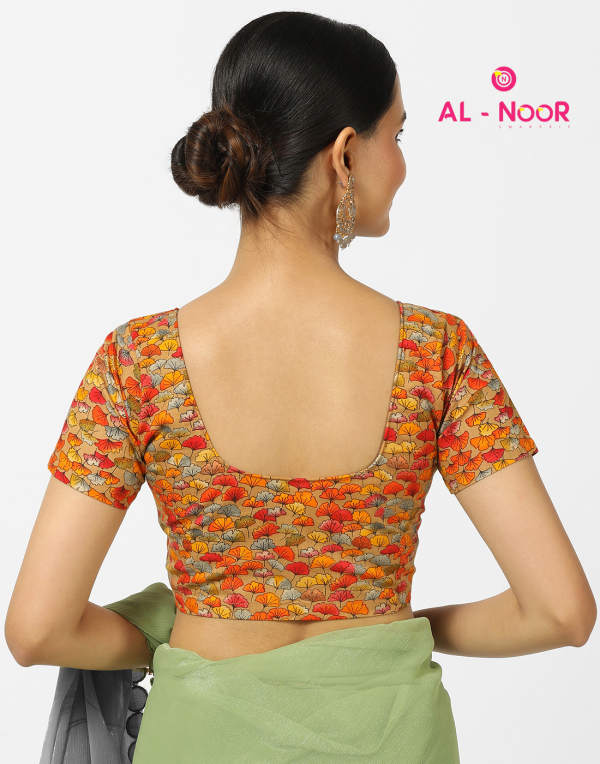 Alnoor Tradition Kalamkari blouse image