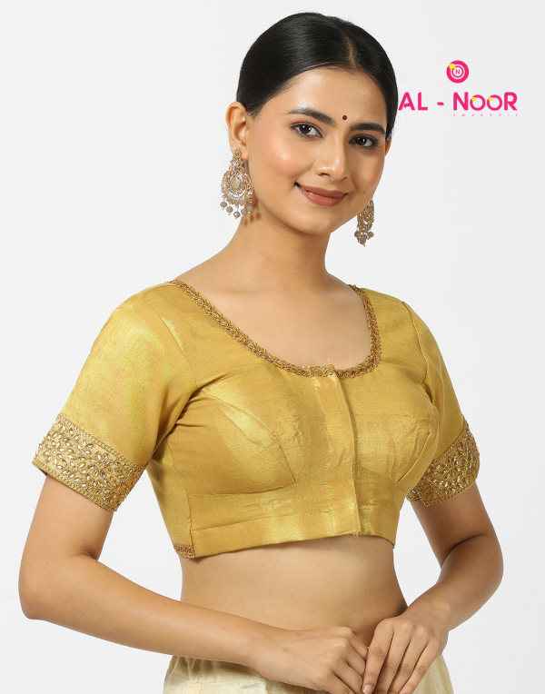 Alnoor Tradition Tissue fancy blouse image